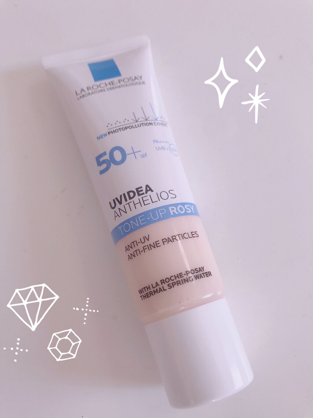 UVイデア XL プロテクショントーンアップ ローズ/ラ ロッシュ ポゼ/日焼け止めクリームを使ったクチコミ（1枚目）