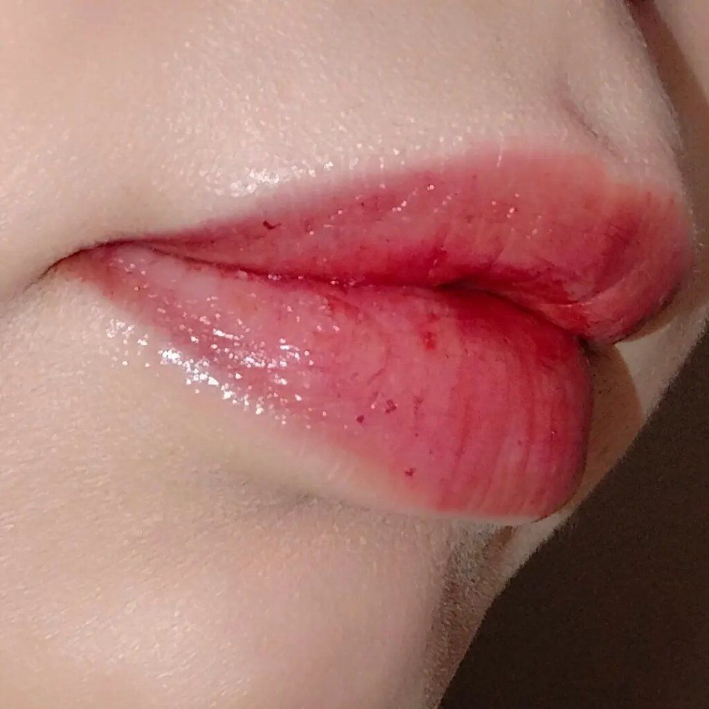 ドラマティックリップティント/マキアージュ/リップティントを使ったクチコミ（2枚目）