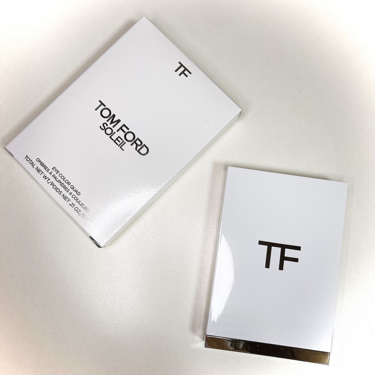 ソレイユ アイ カラー クォード 01N/TOM FORD BEAUTY/アイシャドウパレットを使ったクチコミ（2枚目）