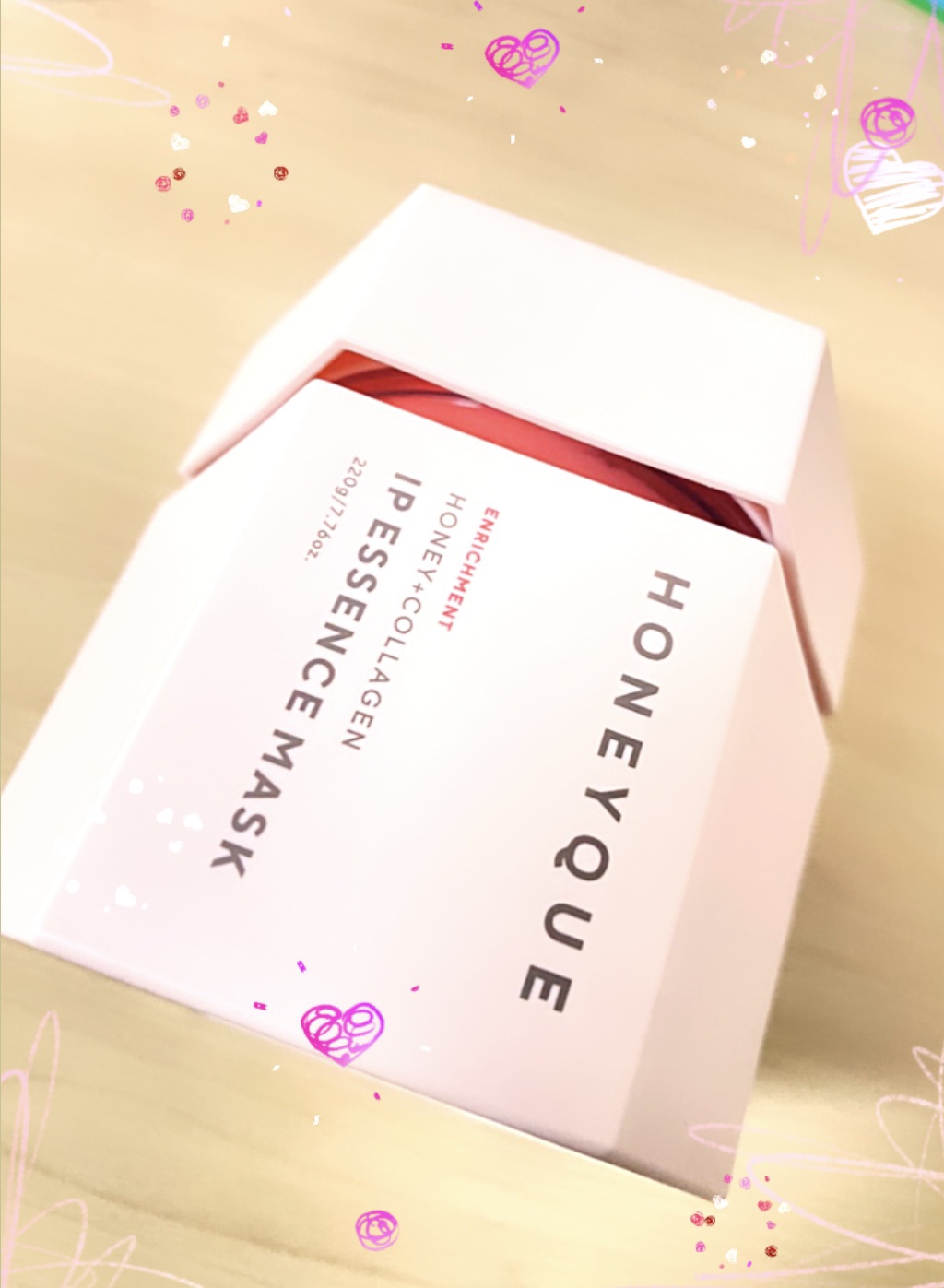 ハニーク エンリッチメント IPエッセンスマスク 集中パック/ハニーク/洗い流すヘアトリートメントを使ったクチコミ（1枚目）