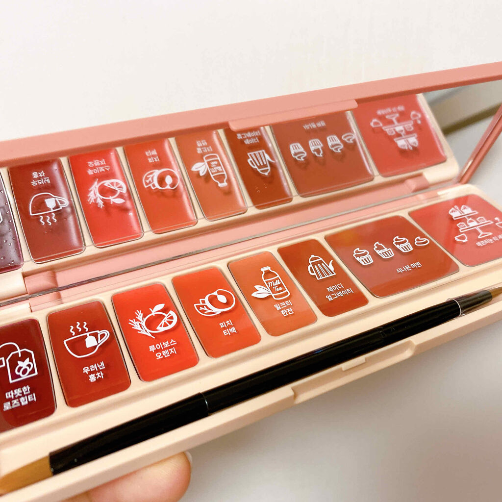 プレイカラーリップ＆チーク/ETUDE/口紅を使ったクチコミ（1枚目）