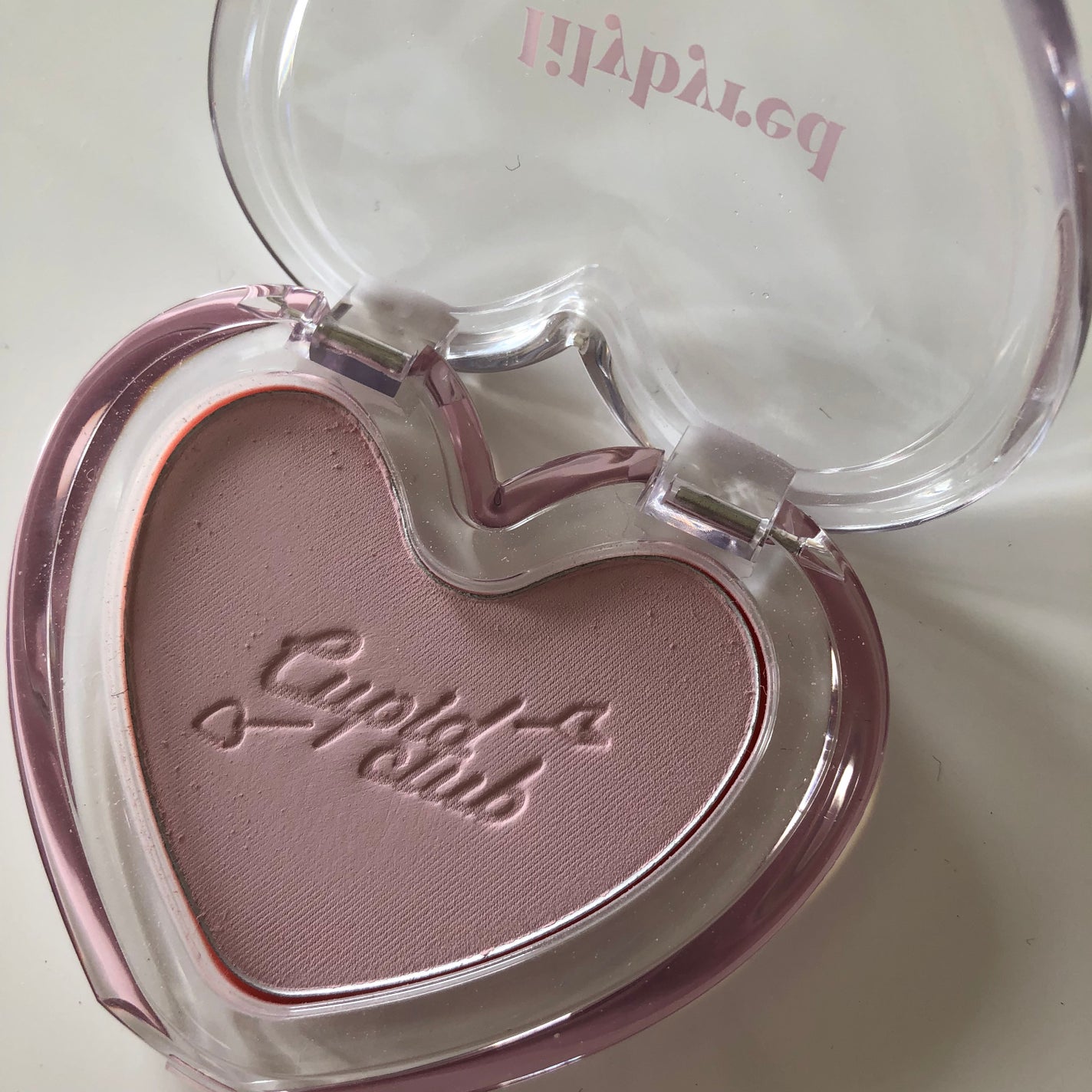 Luv Beam Blur Cheek/lilybyred/パウダーチークを使ったクチコミ(2枚目)