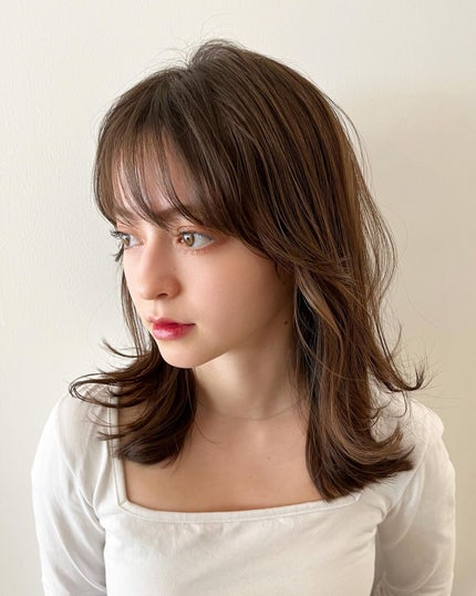 HARUNA on LIPS 「.全体のシルエットと、前髪の長さ✨✨.骨格にあった前髪カットを..」(3枚目)