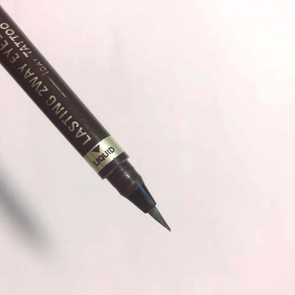 ラスティングツーウェイアイブロウ リキッド(旧) 04 グレイッシュブラウン/K-パレット/リキッドアイブロウを使ったクチコミ（3枚目）