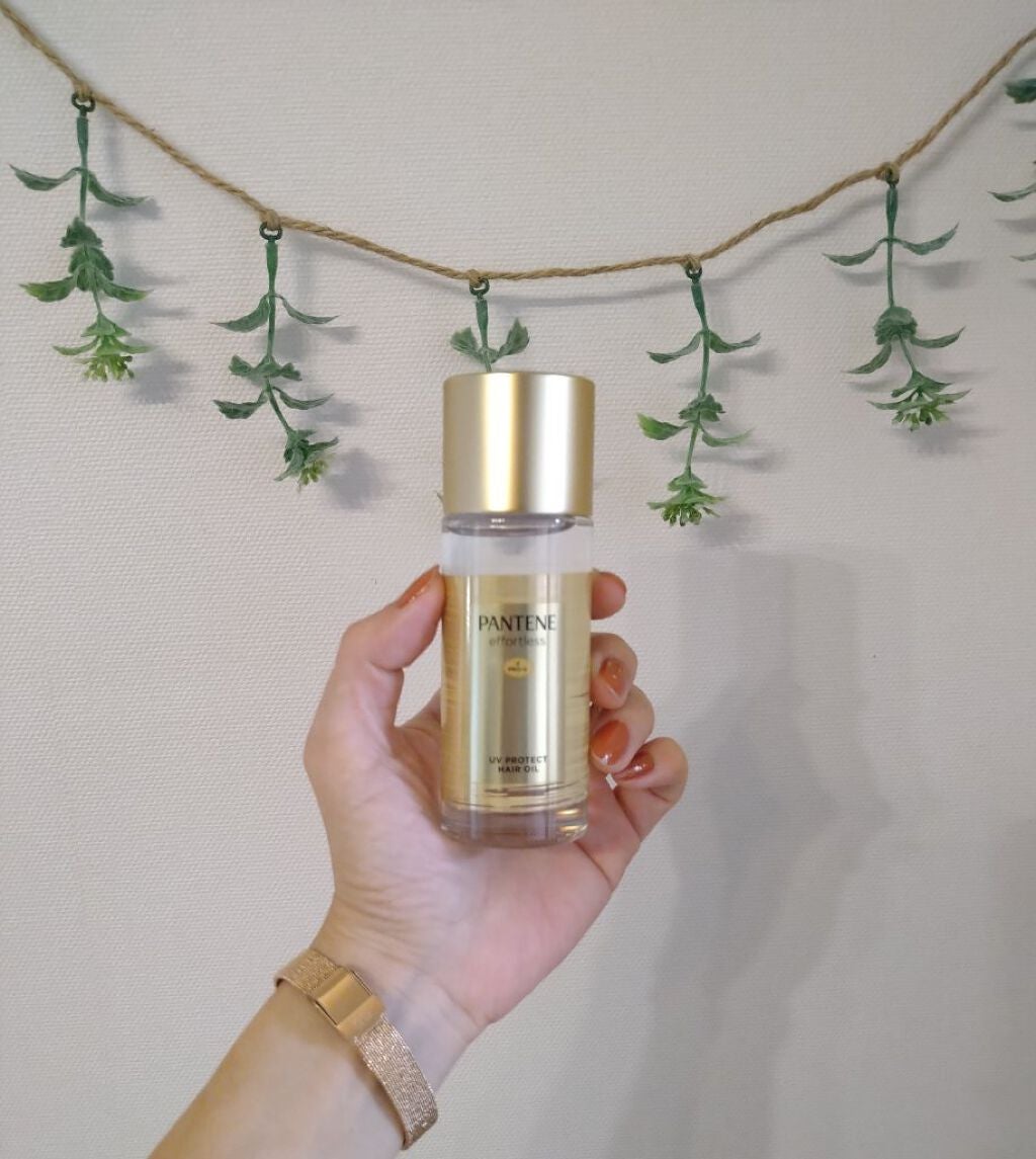 UVカット ヘアオイル/パンテーン/ヘアオイルを使ったクチコミ(1枚目)