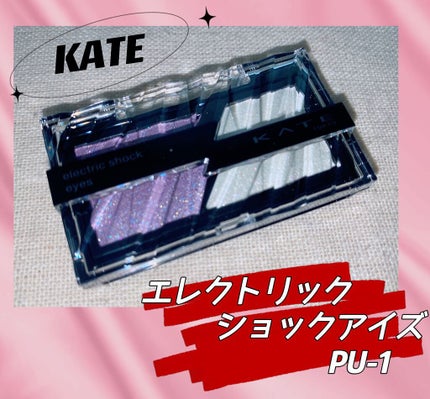 エレクトリックショックアイズ /KATE/アイシャドウパレットを使ったクチコミ(1枚目)