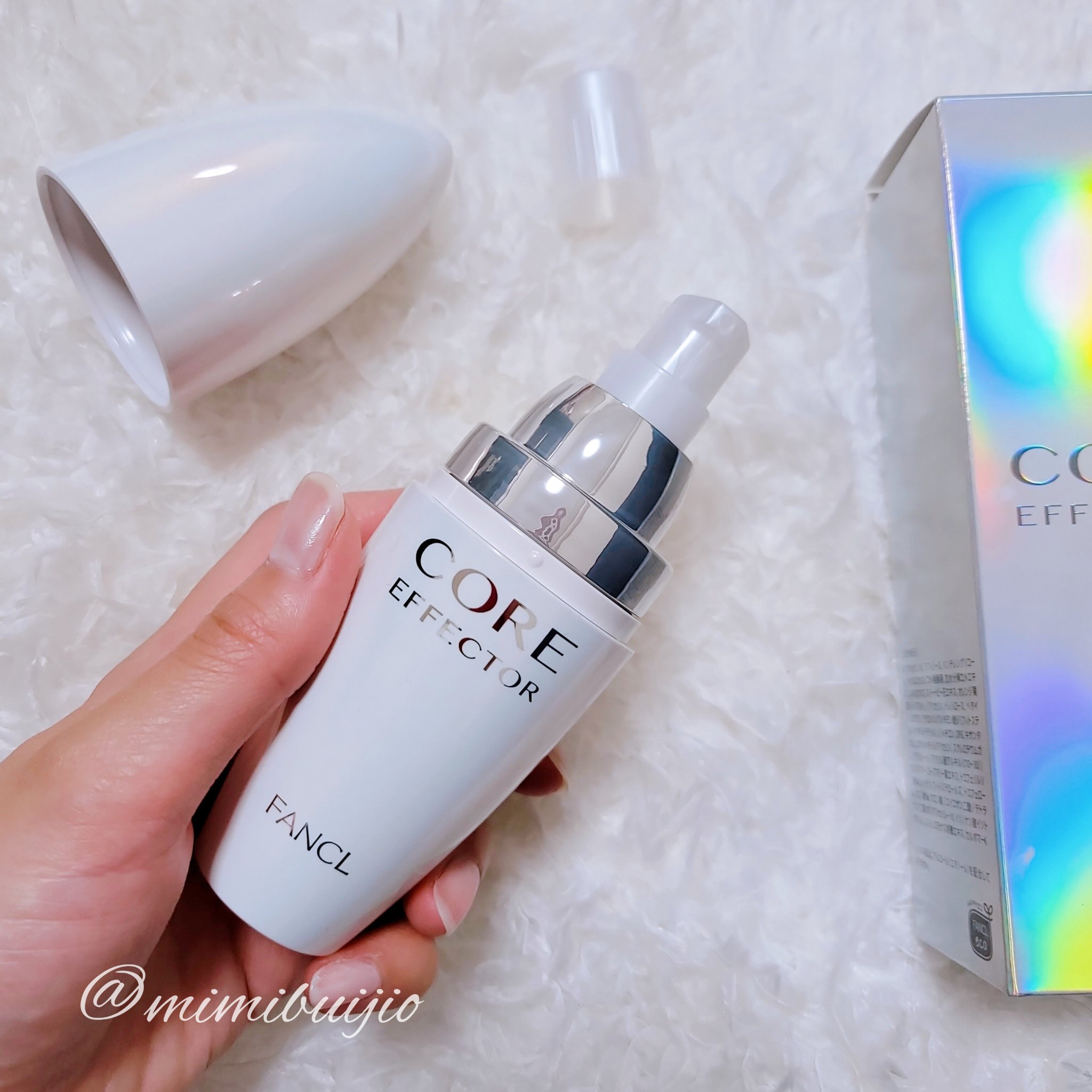 コアエフェクター ケース＆レフィル 18ml/ファンケル/美容液を使ったクチコミ（1枚目）