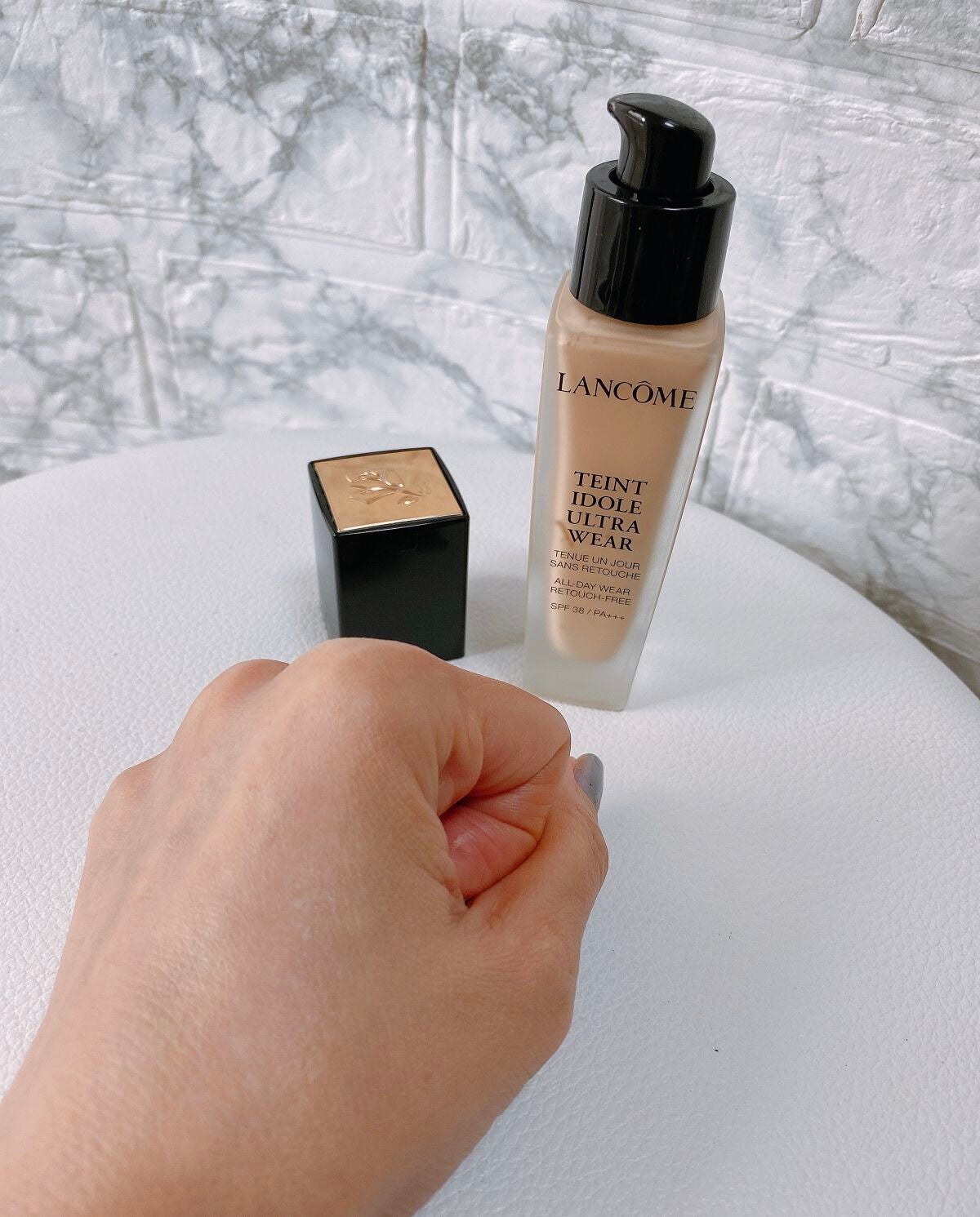 タンイドル ウルトラ ウェア リキッド/LANCOME/リキッドファンデーションを使ったクチコミ(3枚目)