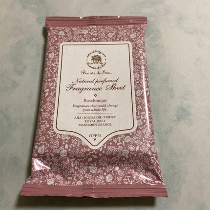 フレグランスボディシート(ローズブーケ)/ボーテ デュ サエ/ボディシートを使ったクチコミ(1枚目)