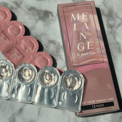 MELANGE 1day/MELANGE BY MAGICCOLOR/ワンデー(1DAY)カラコンを使ったクチコミ(2枚目)