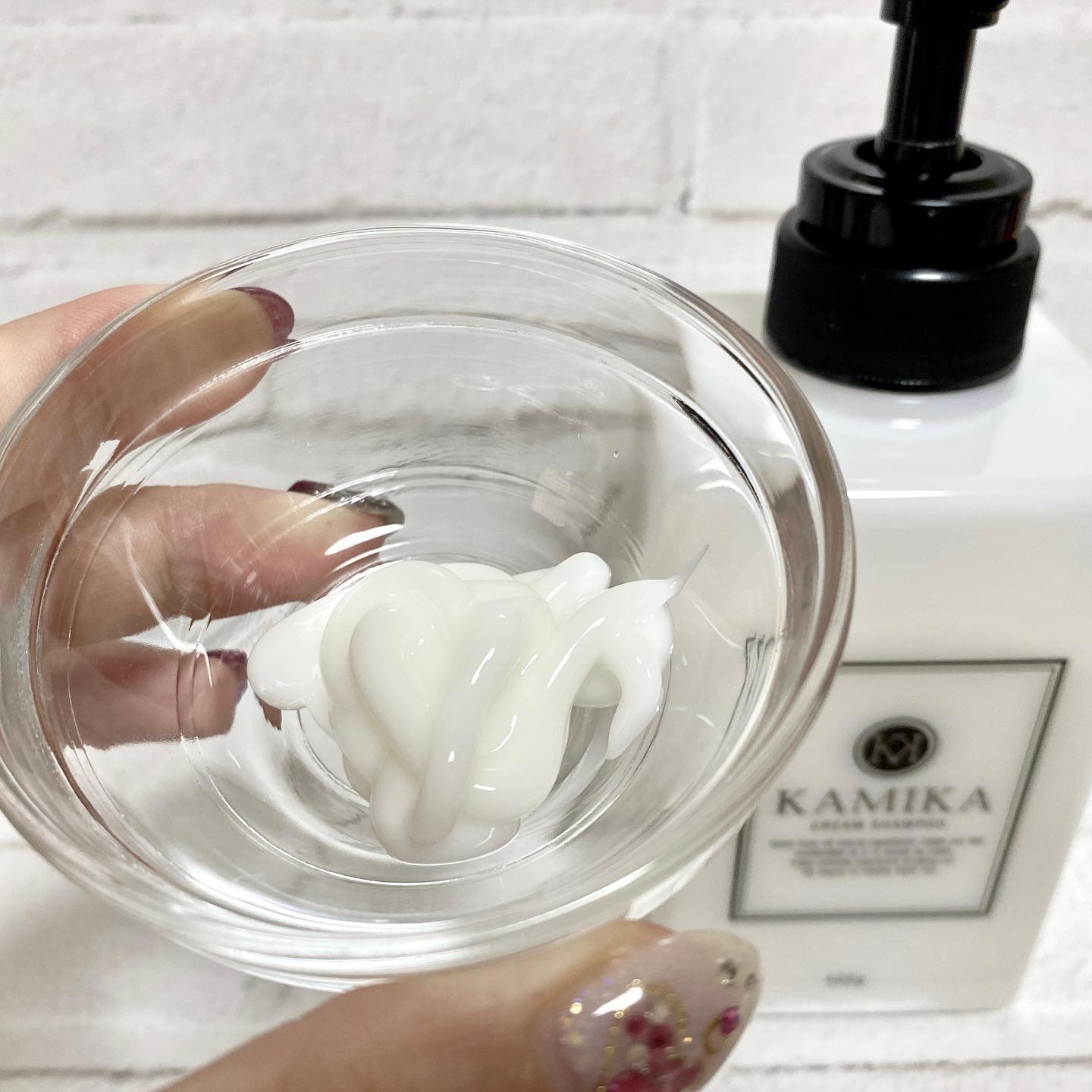 黒髪クリームシャンプー/KAMIKA/シャンプー・コンディショナーを使ったクチコミ（3枚目）