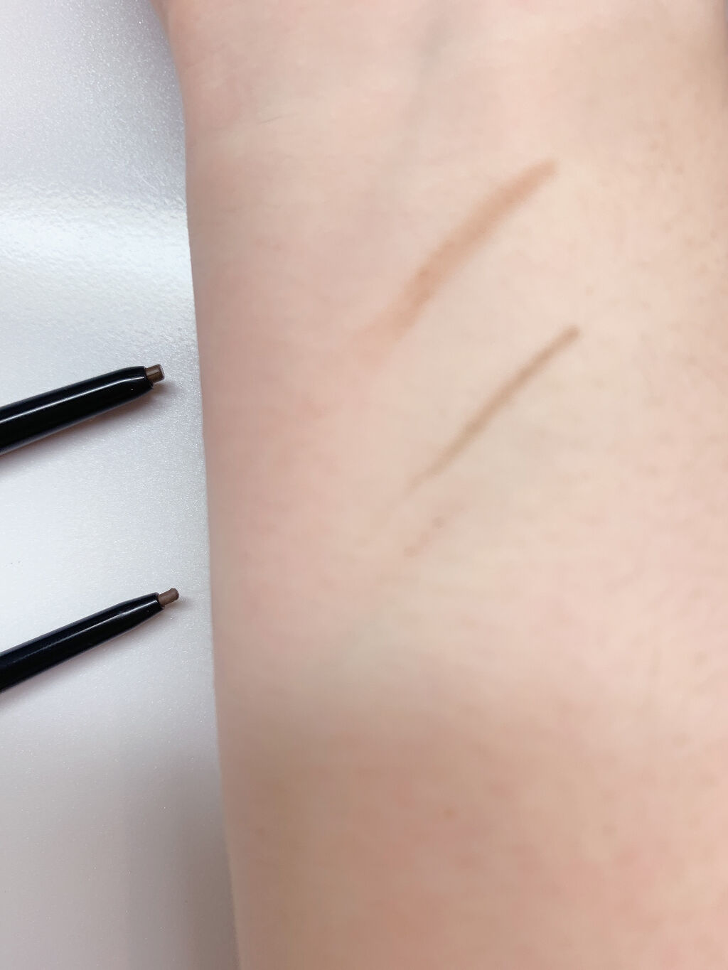 スリムスケッチアイブロウペンシル/U R GLAM/アイブロウペンシルを使ったクチコミ（3枚目）