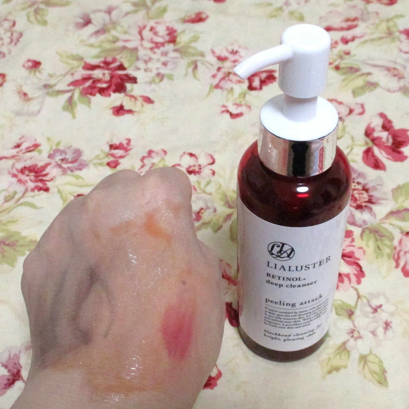 レチノールディープクレンザー/LIALUSTER/その他洗顔料を使ったクチコミ(4枚目)