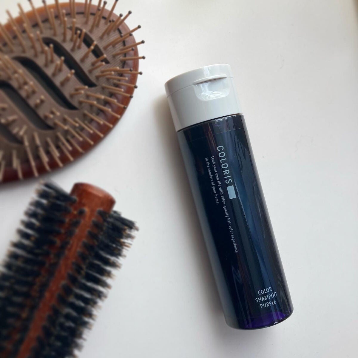 カラーシャンプーPURPLE/COLORIS/市販シャンプーを使ったクチコミ(1枚目)