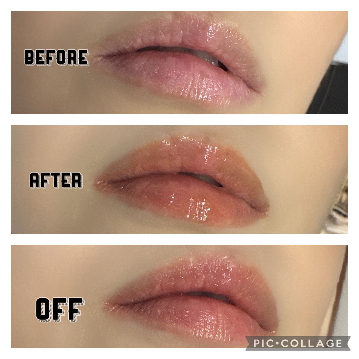 フルーティーグラムティント/Laka/リップティントを使ったクチコミ(3枚目)