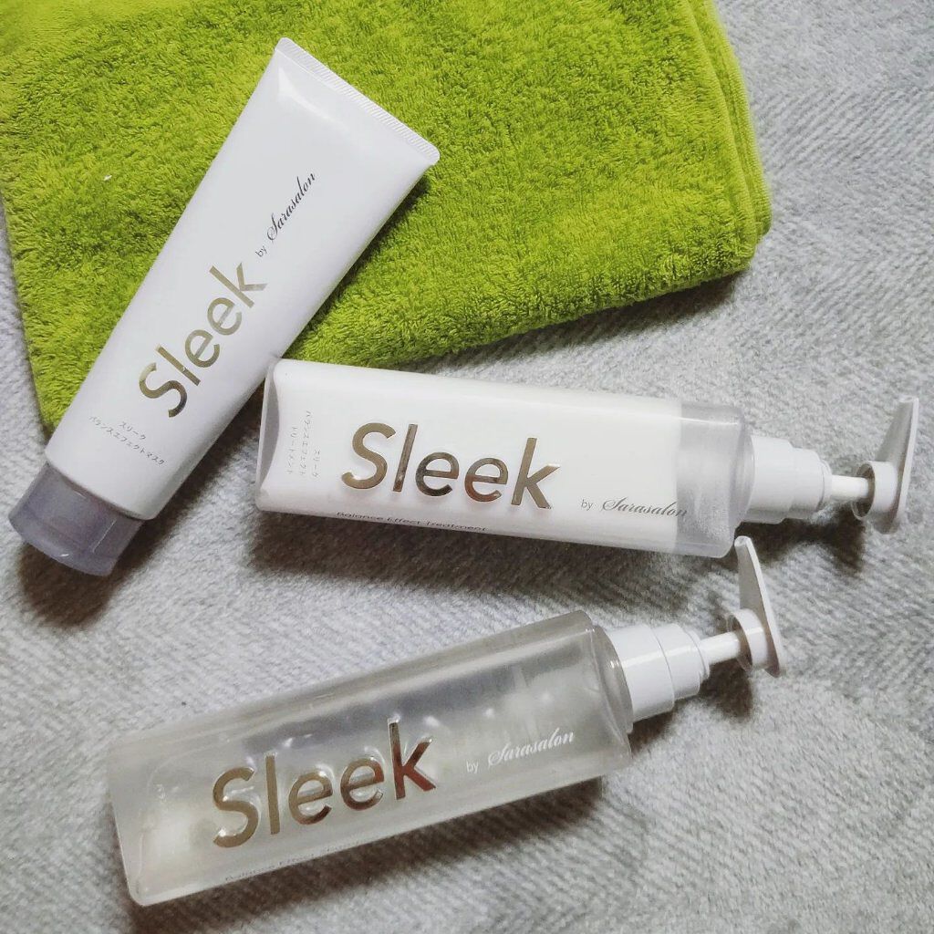 バランスエフェクトシャンプー／トリートメント/スリーク by サラサロン/市販シャンプーを使ったクチコミ（1枚目）