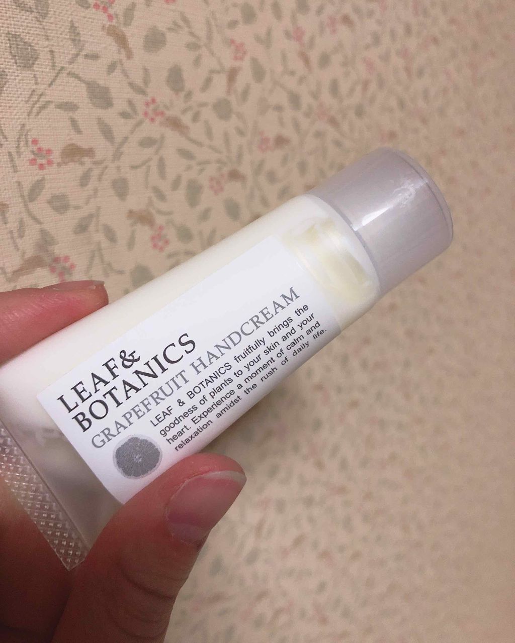 ハンドクリーム グレープフルーツ/LEAF&BOTANICS /ハンドクリームを使ったクチコミ(1枚目)