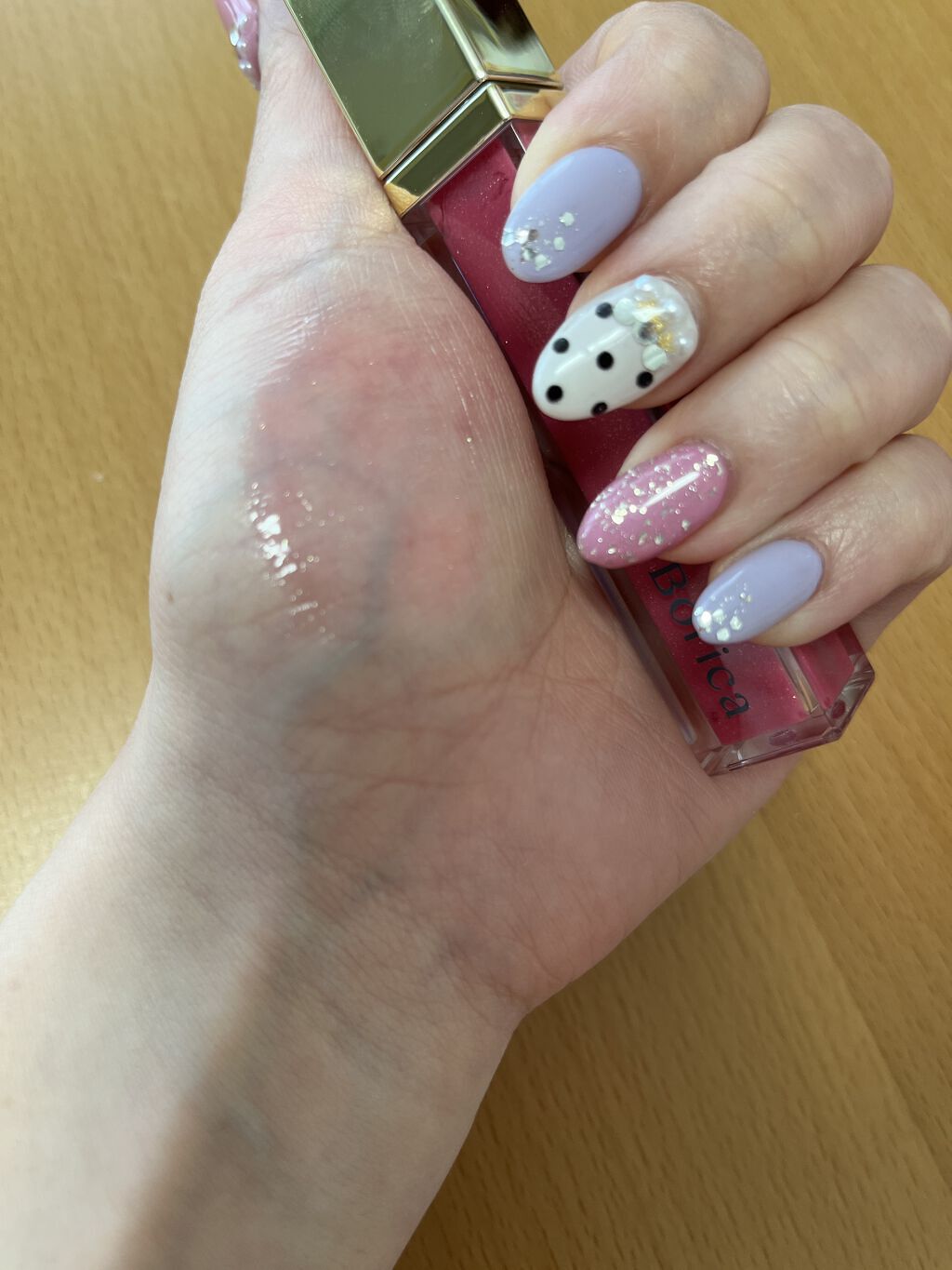 リッププランパー エクストラセラムS 103 Sakura Pink/Borica/リップグロスを使ったクチコミ（3枚目）