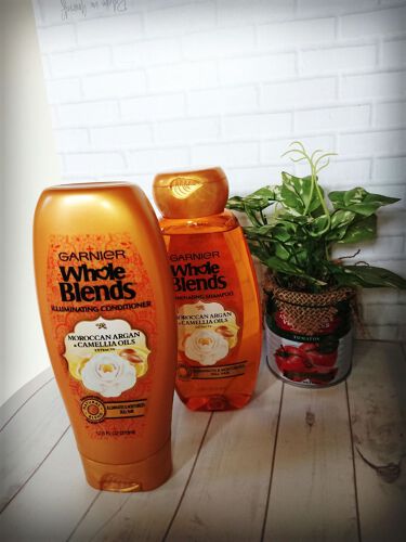 WholeBlends illuminating shampoo/conditioner/GARNIER(海外)/シャンプー・コンディショナーを使ったクチコミ（1枚目）