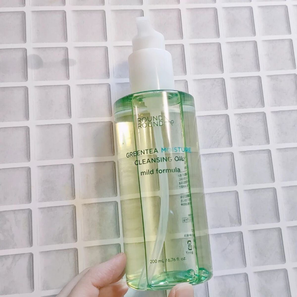 グリーンティーピュアクレンジングオイル/ラウンドアラウンド/オイルクレンジングを使ったクチコミ(5枚目)