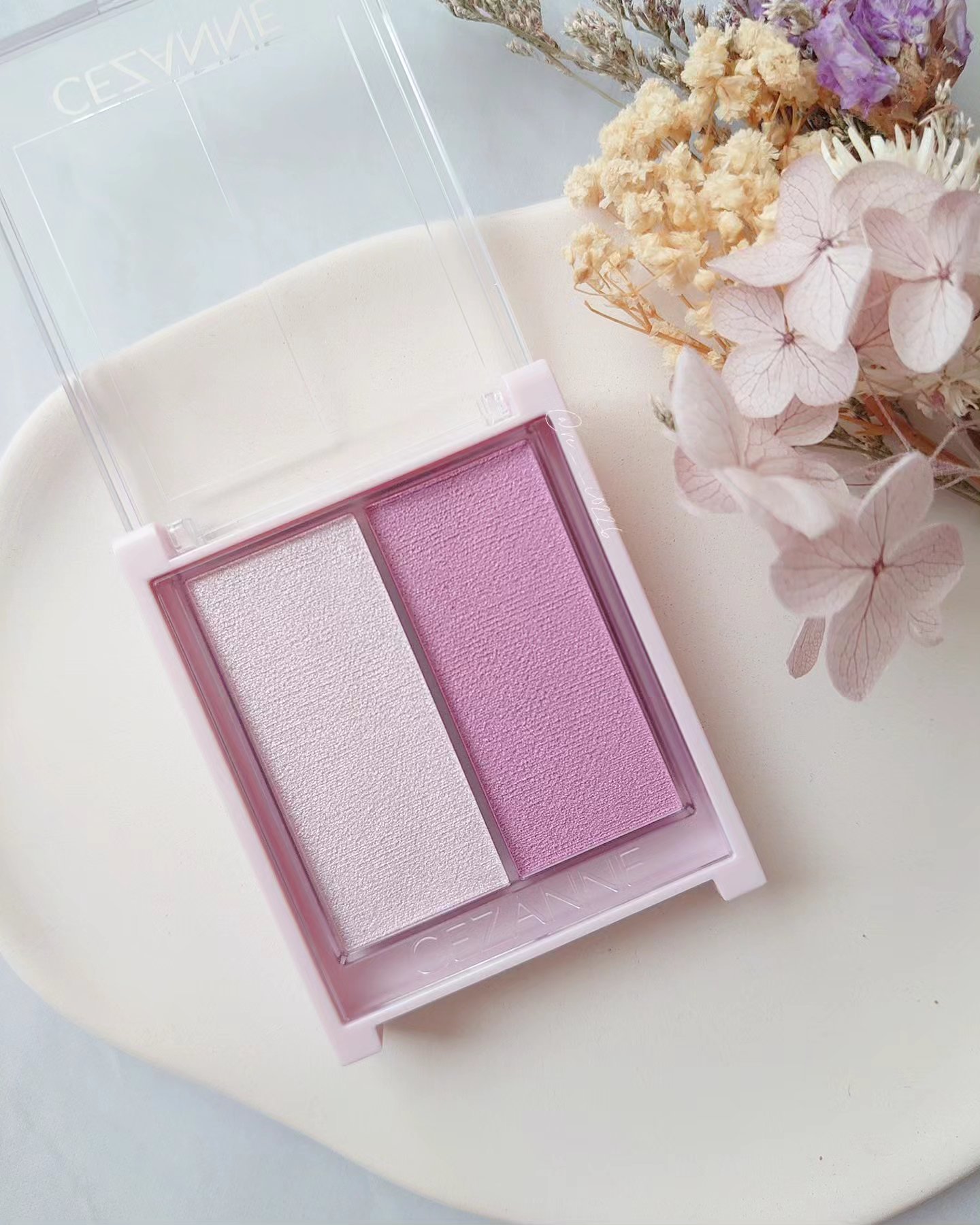 フェイスグロウカラー/CEZANNE/クリームハイライトを使ったクチコミ（2枚目）