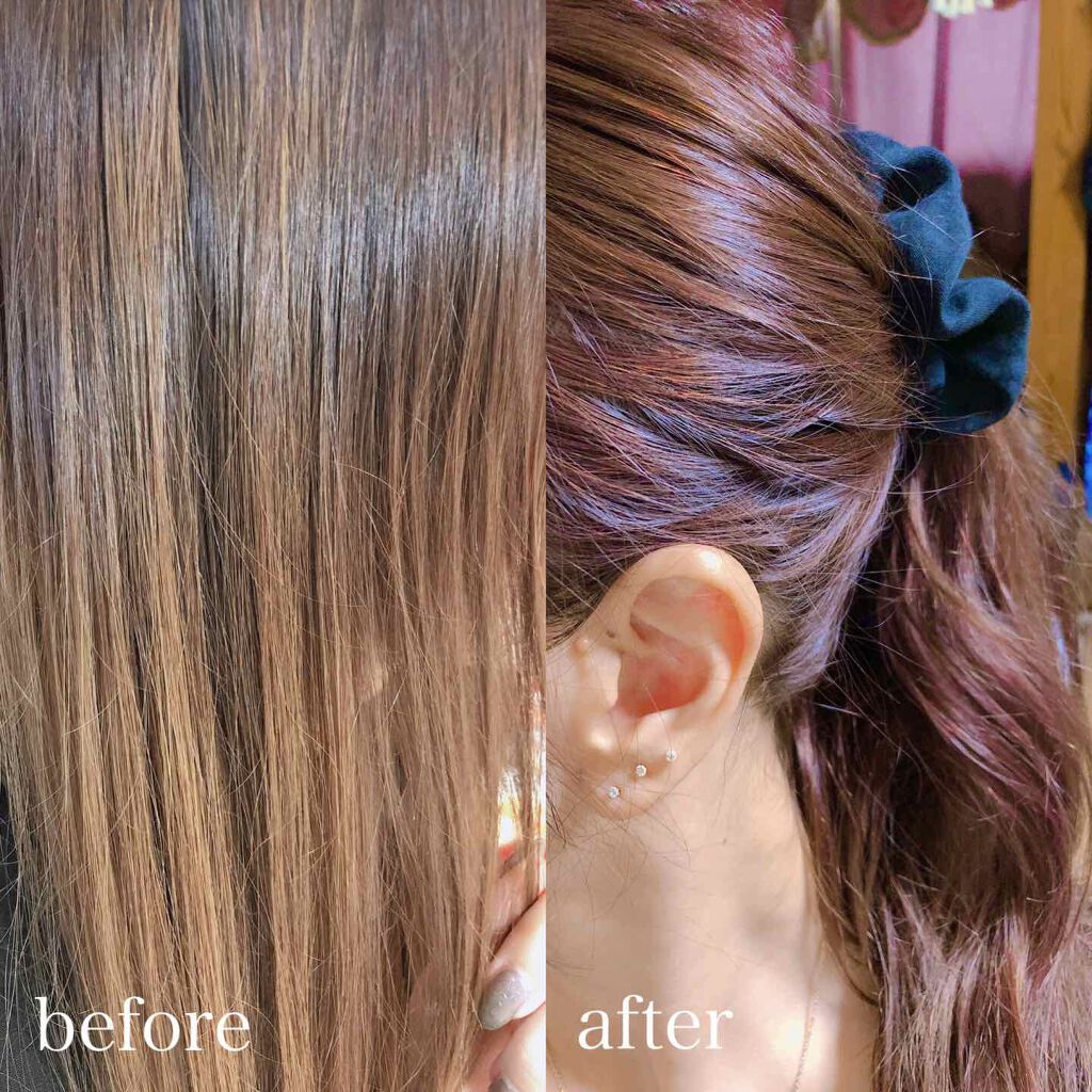 泡カラー/リーゼ/ヘアカラーを使ったクチコミ（2枚目）