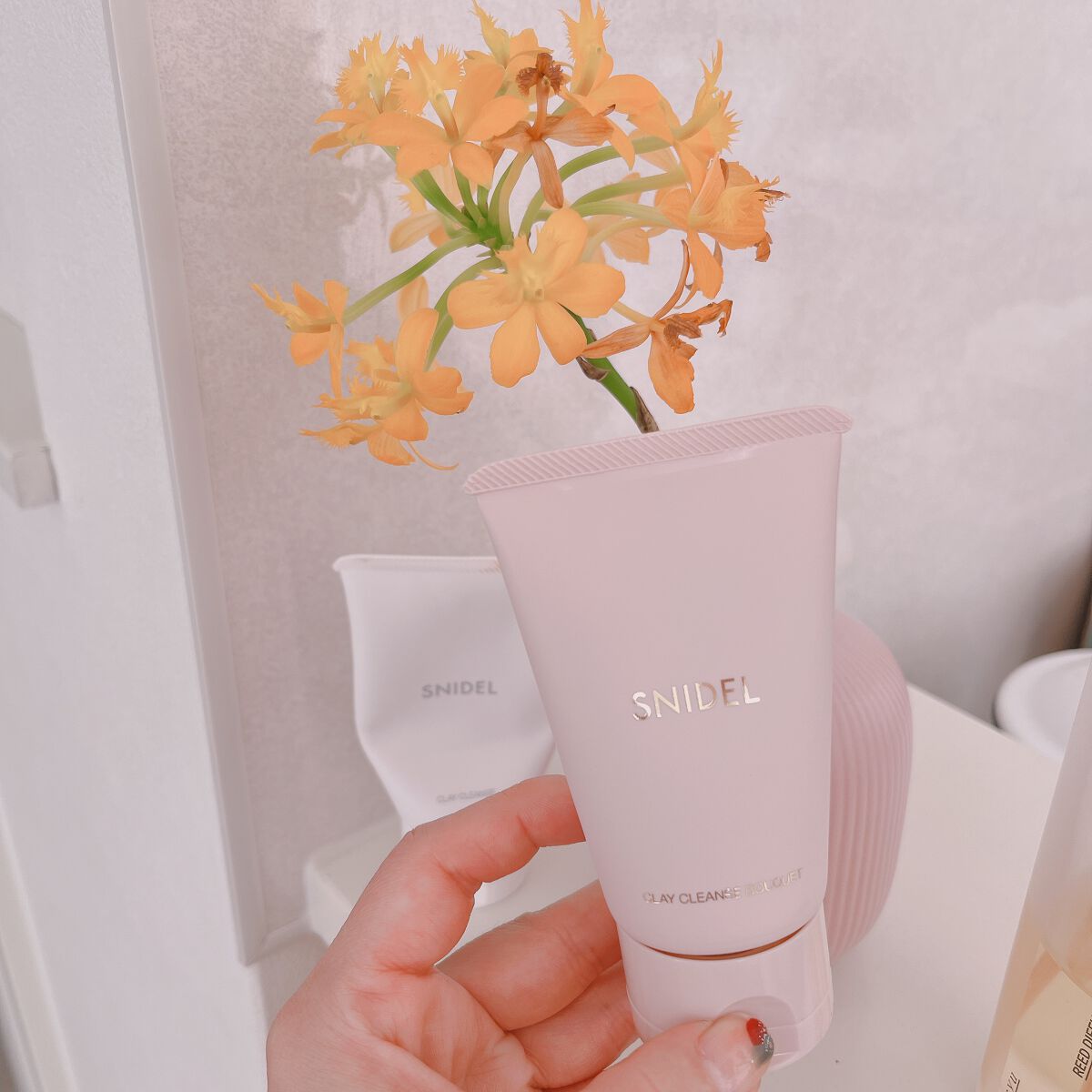 クレイ クレンズ ブーケ/SNIDEL BEAUTY/その他洗顔料を使ったクチコミ（2枚目）