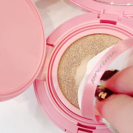 PERFECT RADIANT FIT CICAクッションファンデ/PRECIME/クッションファンデーションを使ったクチコミ(4枚目)