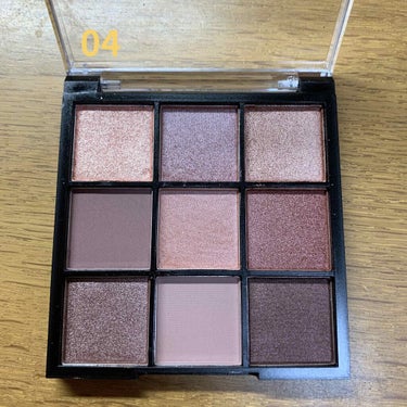 UR GLAM　BLOOMING EYE COLOR PALETTE/U R GLAM/アイシャドウパレットを使ったクチコミ（4枚目）