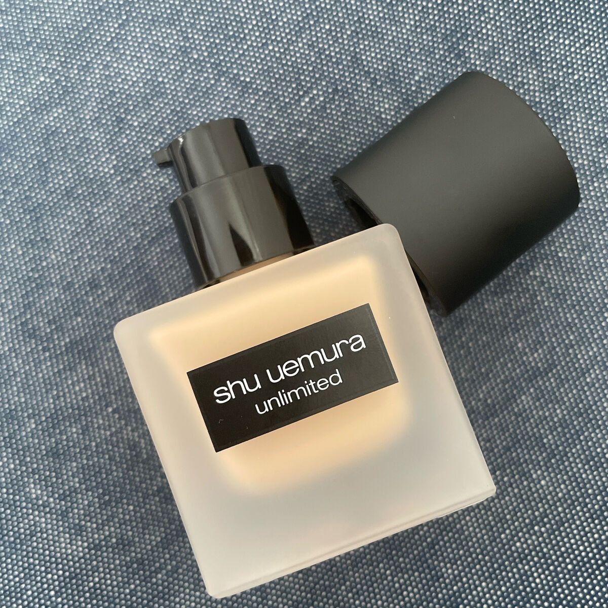 （旧）アンリミテッド ラスティング フルイド/shu uemura/リキッドファンデーションを使ったクチコミ（1枚目）