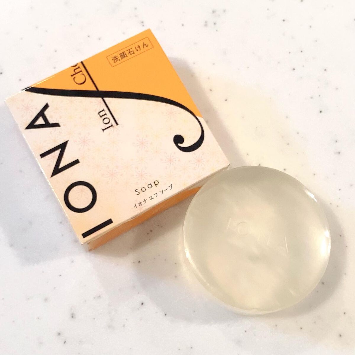 ソープ/イオナ エフ/洗顔石鹸を使ったクチコミ(1枚目)
