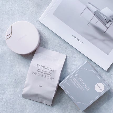 アクアリー スキンウェア カバー/ESPRIQUE/クッションファンデーションを使ったクチコミ(3枚目)