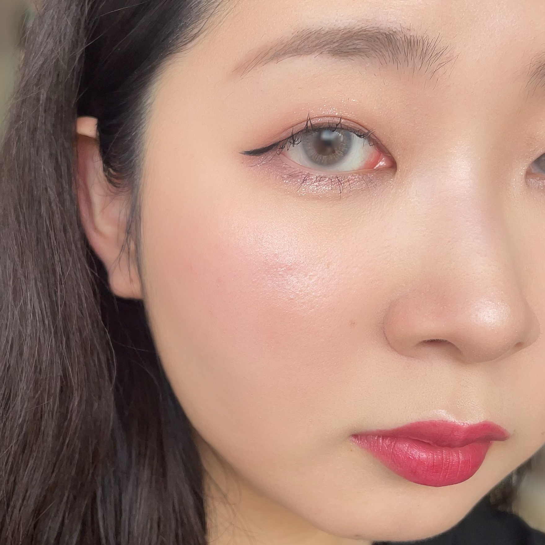 リップスティック ニューヨーク アップル（フロスト）/M・A・C/口紅を使ったクチコミ（2枚目）