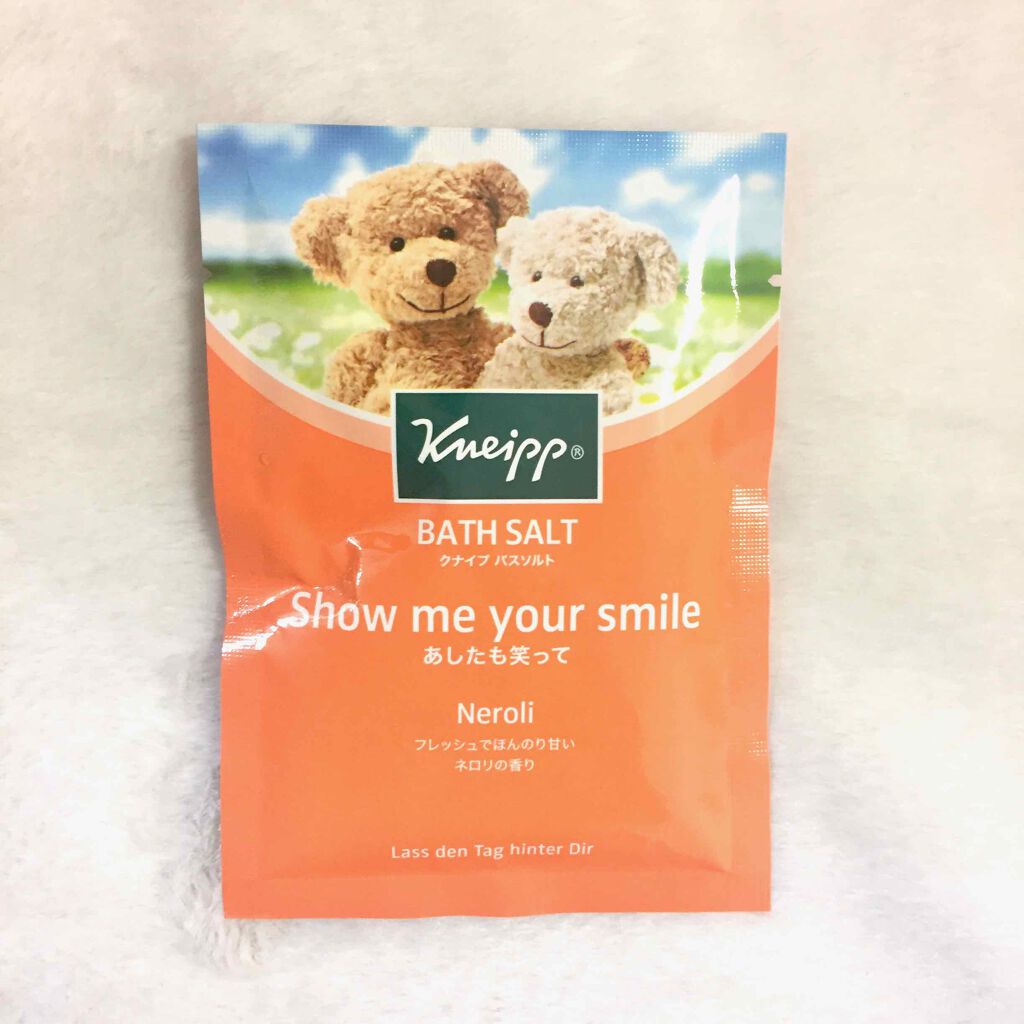 クナイプ バスソルト ネロリの香り/クナイプ/無機塩系入浴剤を使ったクチコミ(1枚目)