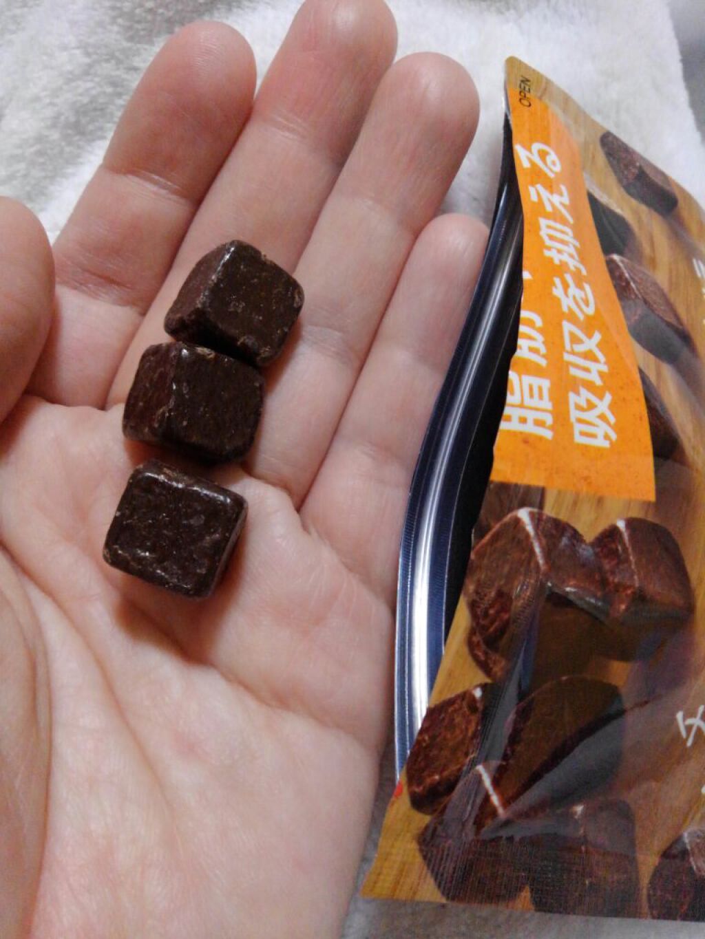 Libera ビターチョコレート/グリコ/食品を使ったクチコミ(3枚目)