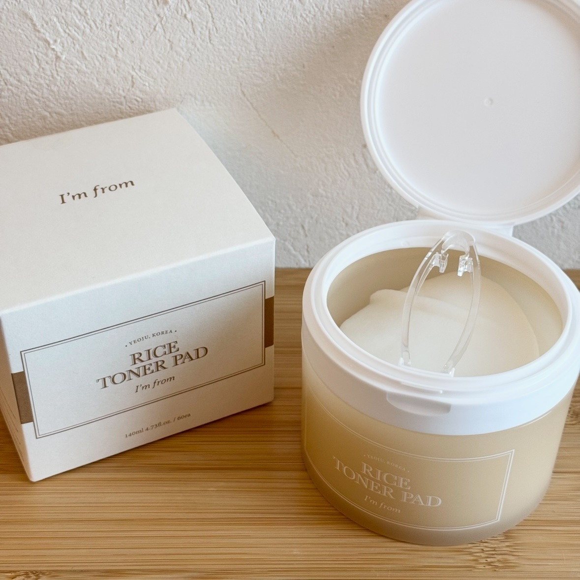 ライストナーパッド/I'm from/トナーパッドを使ったクチコミ（1枚目）