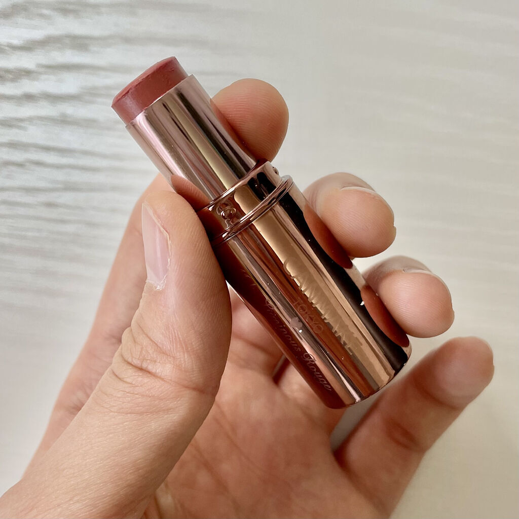 メルティールミナスルージュ（ティントタイプ）/キャンメイク/リップティントを使ったクチコミ（3枚目）