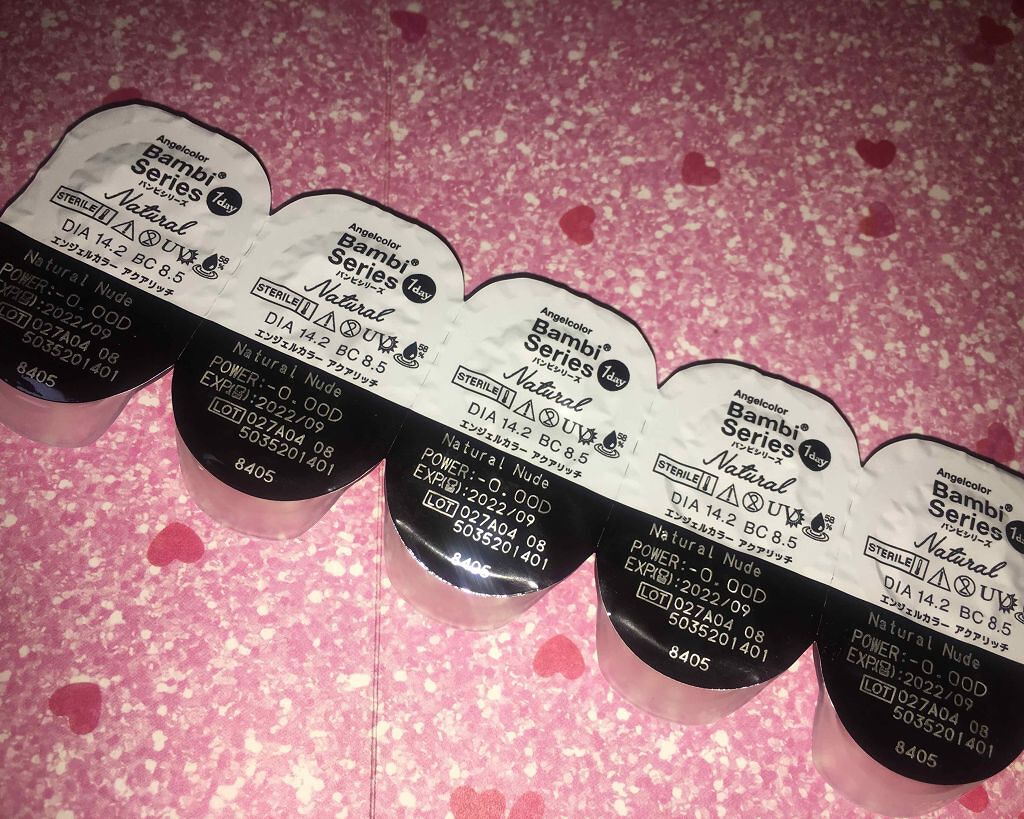 バンビシリーズ ワンデー ナチュラル/AngelColor/ワンデー（１DAY）カラコンを使ったクチコミ（3枚目）