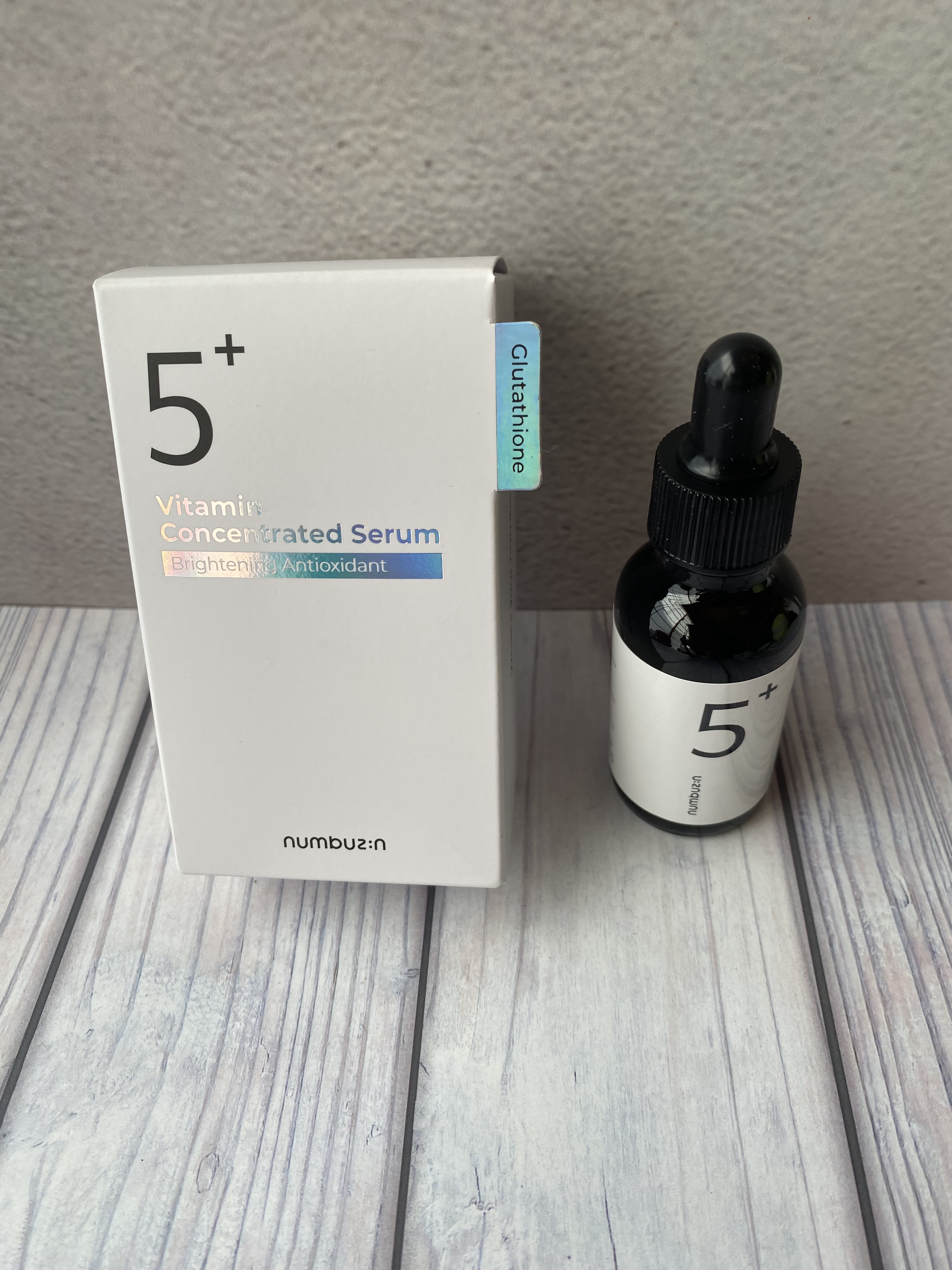 5番 白玉グルタチオンＣ美容液/numbuzin/美容液を使ったクチコミ（1枚目）