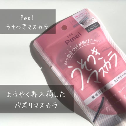 ピメル うそつきマスカラ/pdc/マスカラを使ったクチコミ(1枚目)