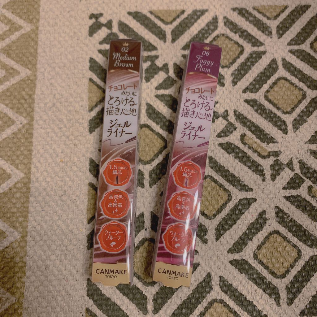 クリーミータッチライナー/キャンメイク/ジェルアイライナーを使ったクチコミ（1枚目）