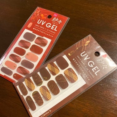 DAISO×紗々 UV GEL ネイルシール/DAISO/ネイルシールを使ったクチコミ（2枚目）