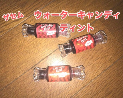 ウォーター キャンディー ティント/the SAEM/リップティントを使ったクチコミ(1枚目)