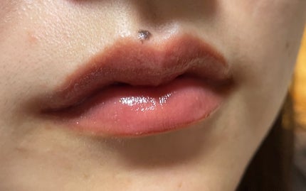 ウォータリーフィルムティント/Joocyee/リップグロスを使ったクチコミ(5枚目)