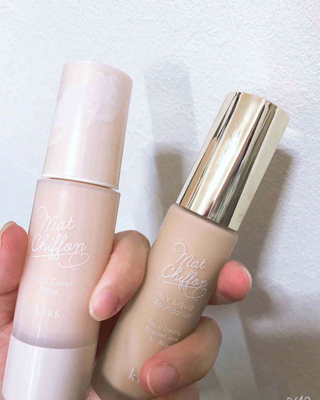 キス マットシフォン UVハイカバーベース/KiSS/化粧下地を使ったクチコミ（1枚目）