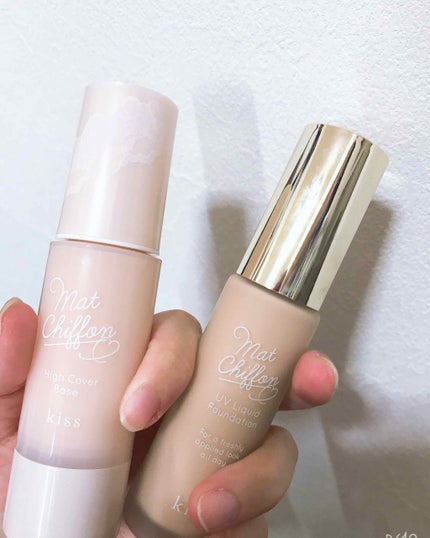 マットシフォン UVリキッドファンデ/KiSS/リキッドファンデーションを使ったクチコミ(1枚目)