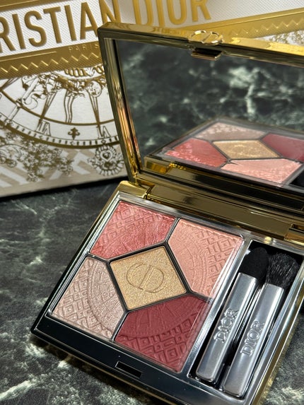 【旧】ディオールショウ サンク クルール(クリスマス コレクション 2024 限定品)/Dior/アイシャドウを使ったクチコミ(2枚目)