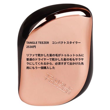 コンパクトスタイラー/TANGLE TEEZER/ヘアブラシを使ったクチコミ（3枚目）