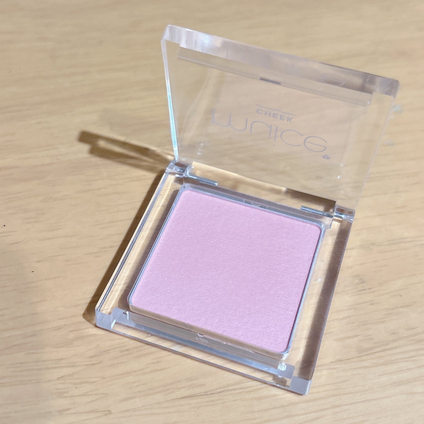 ぽわんチーク/muice/パウダーチークを使ったクチコミ(1枚目)