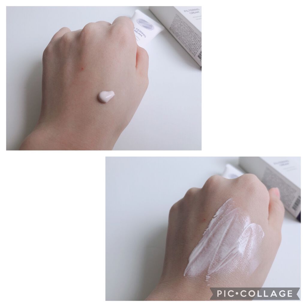 フィルタリングクリーム/DEWYCEL/日焼け止めクリームを使ったクチコミ(2枚目)